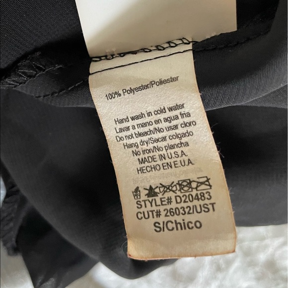 Strapless black and gold sequin mini dress - Picture 4 of 8